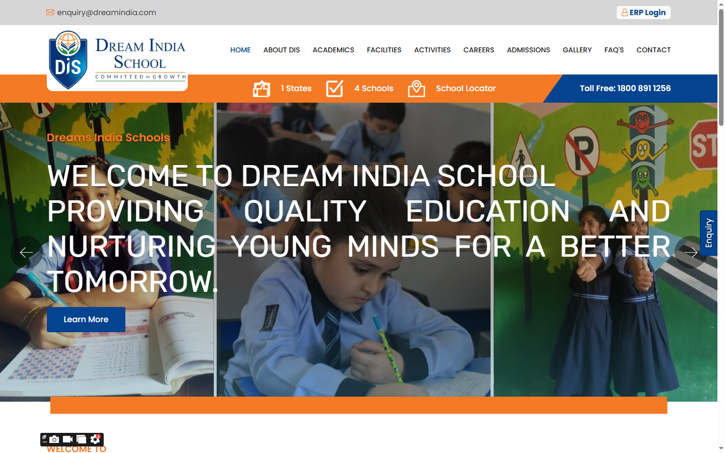 Dream India School Demo