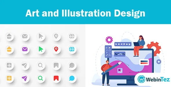 Art and illustration design webintez.com