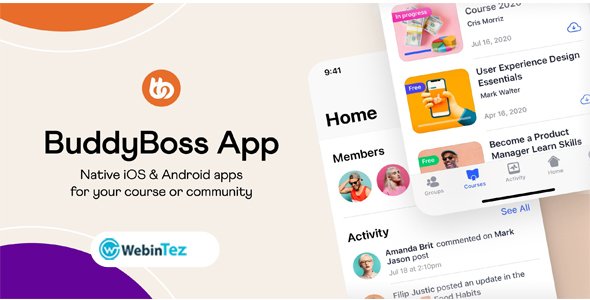 BuddyBoss App webintez.com