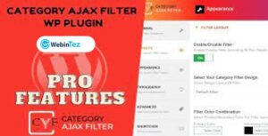 Category Ajax Filter PRO 