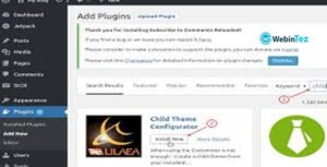 Child Theme Configurator Pro webintez.com