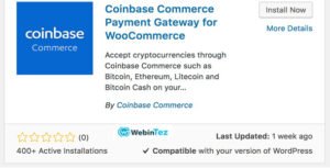 Coinbase Commerce webintez.com