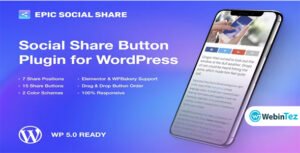 Epic Social Share Button webintezcom