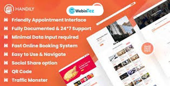 Handily Booking System webintez.com