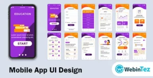 Mobile App UI Design webintez.com
