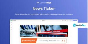 Modern News Ticker webintez.com