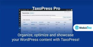 TaxoPress Pro webintez.com