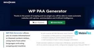 WP PAA Generator webintez.com