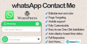 WordPress WhatsApp webintez.com