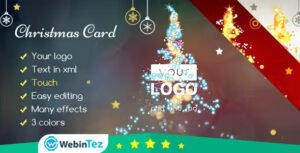 Magic Christmas Card with Animation webintez.com