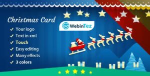 Magic Christmas Card with Animation webintez.com