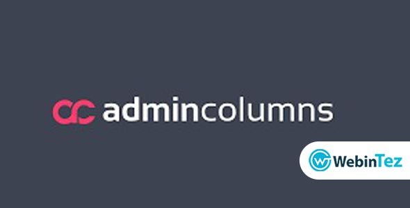 admin columns webintez.com