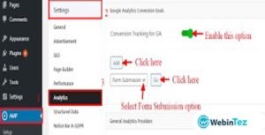 Conversion Goals Tracking webintez.com