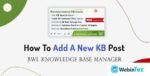 BWL Knowledge Base Manager webintez.com