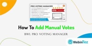 BWL Pro Voting Manager webintez.com