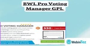 BWL Pro Voting Manager webintez.com