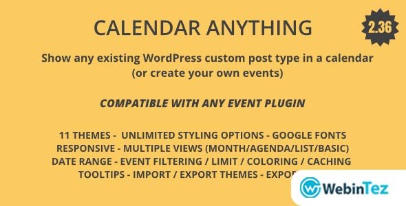 Calendar Anything webintez.com