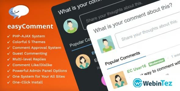 Comment System Plugin webintez.com