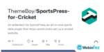 SportsPress for Cricket Extension webintez.com