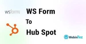 WS Form HubSpotPRO webintez.com