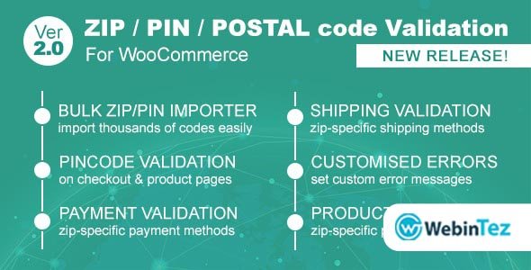 Zip Pin Postal Code Validator webintez.com