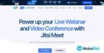 Webinar and Video Conference With Jitsi Meet Ultimate v1.3.1 WebinTez.com