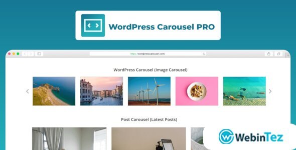 WordPress Carousel Pro.WebinTez