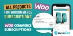 Subscriptions for WooCommerce webintez.com