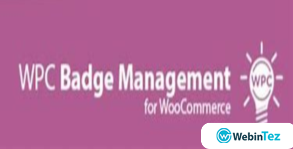 WPC Badge Management for WooCommerce WebinTez.com