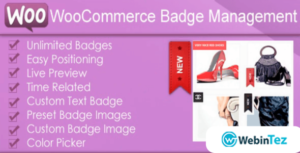 WPC Badge Management for WooCommerce WebinTez.com