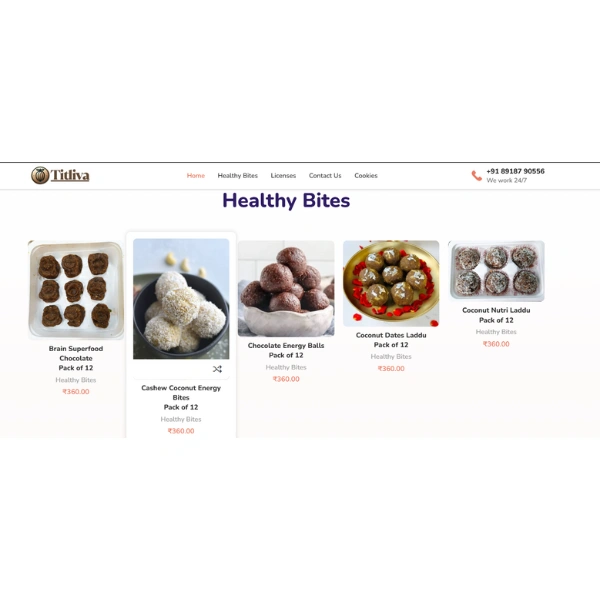 Titliva Health Bites webintez.com 3